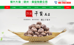 耀*大海（隨州）食品有限公司網(wǎng)站制作新一代自助建站、智能建站系統(tǒng)